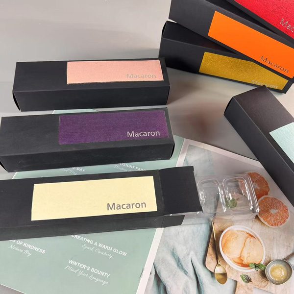 6 Holes Macaron Box With Printing03