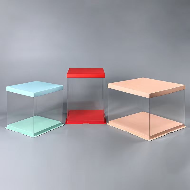8 inch cake box with clear window wholesale  Sunshine