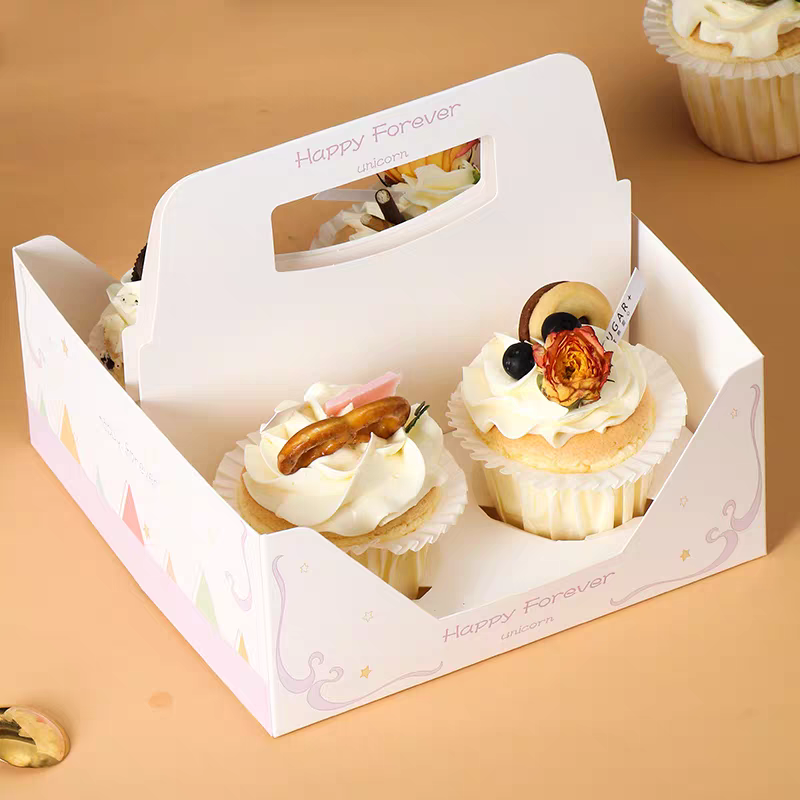 Cupcake Box With Handle-2