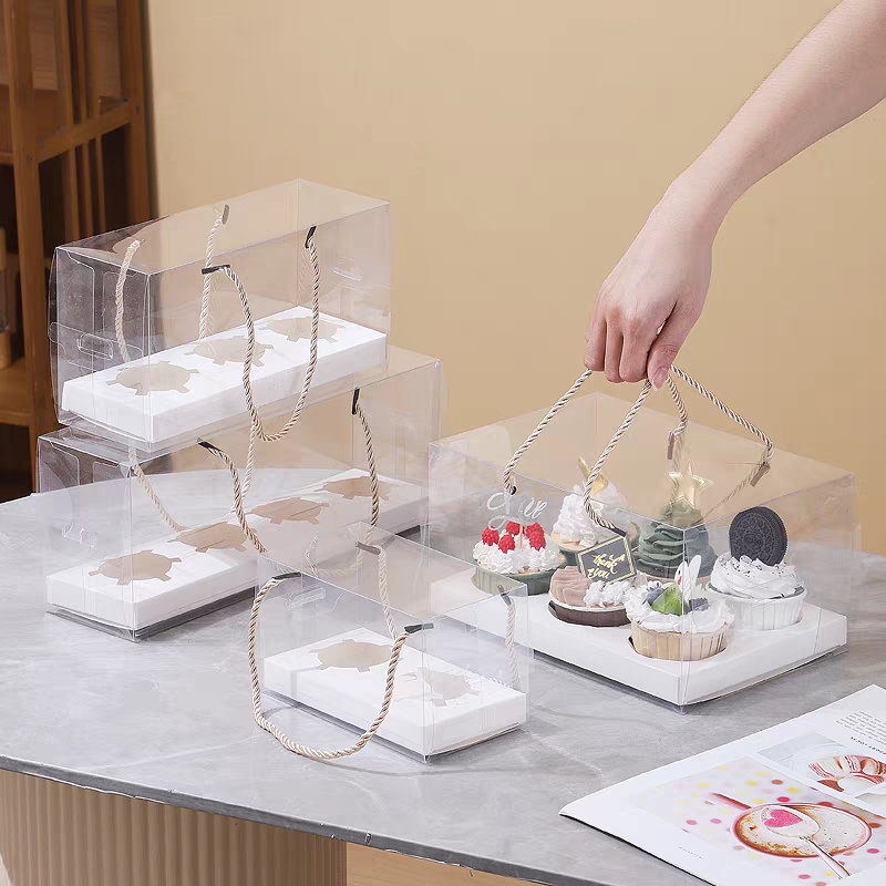 Cupcake Box With Rope-3