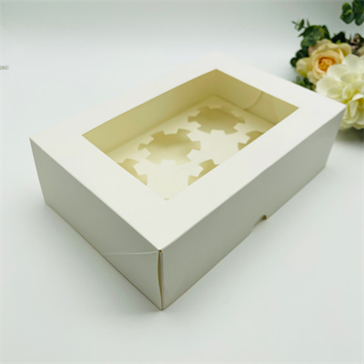 6 holes cupcake box