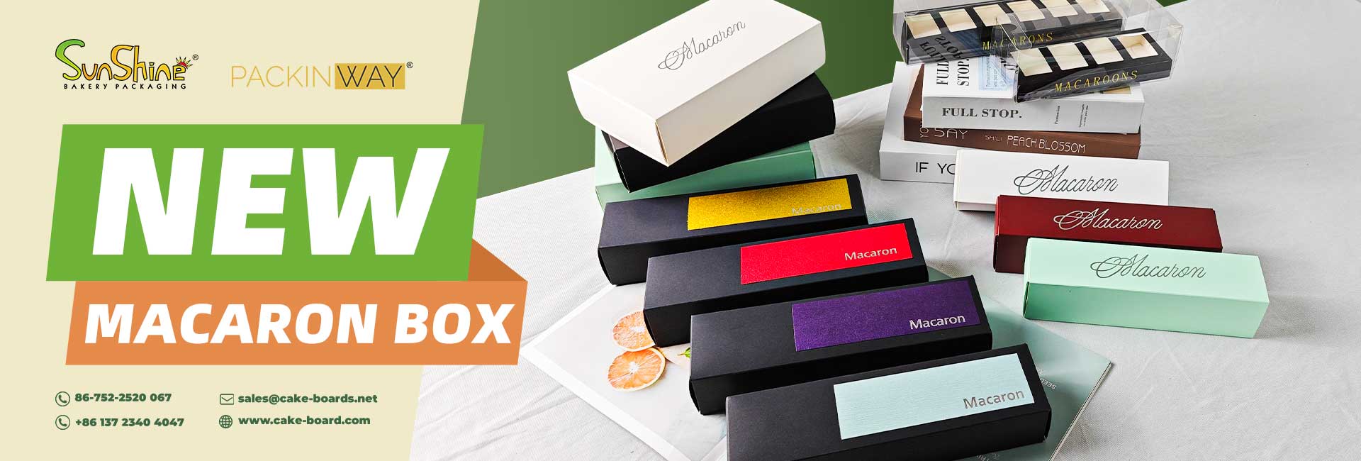 Custom Macaron Boxes