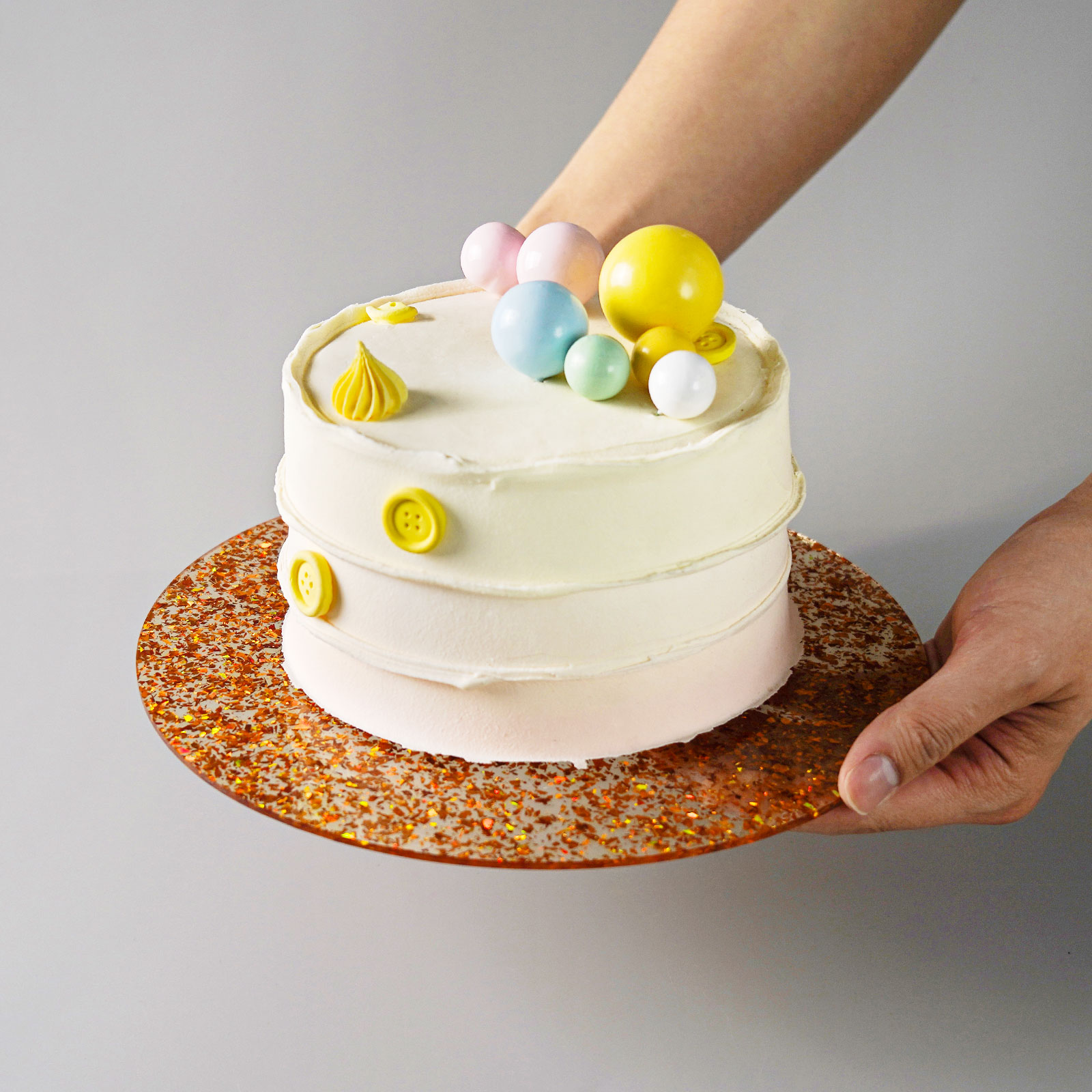 Glittered Acrylic Cake Board01