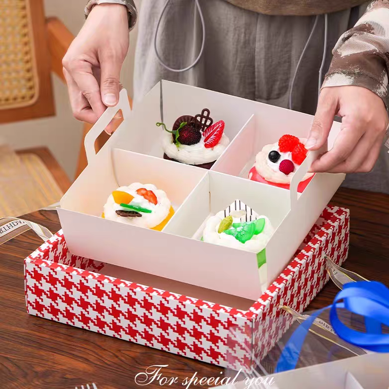 Houndstooth 9-Cupcake Box-1