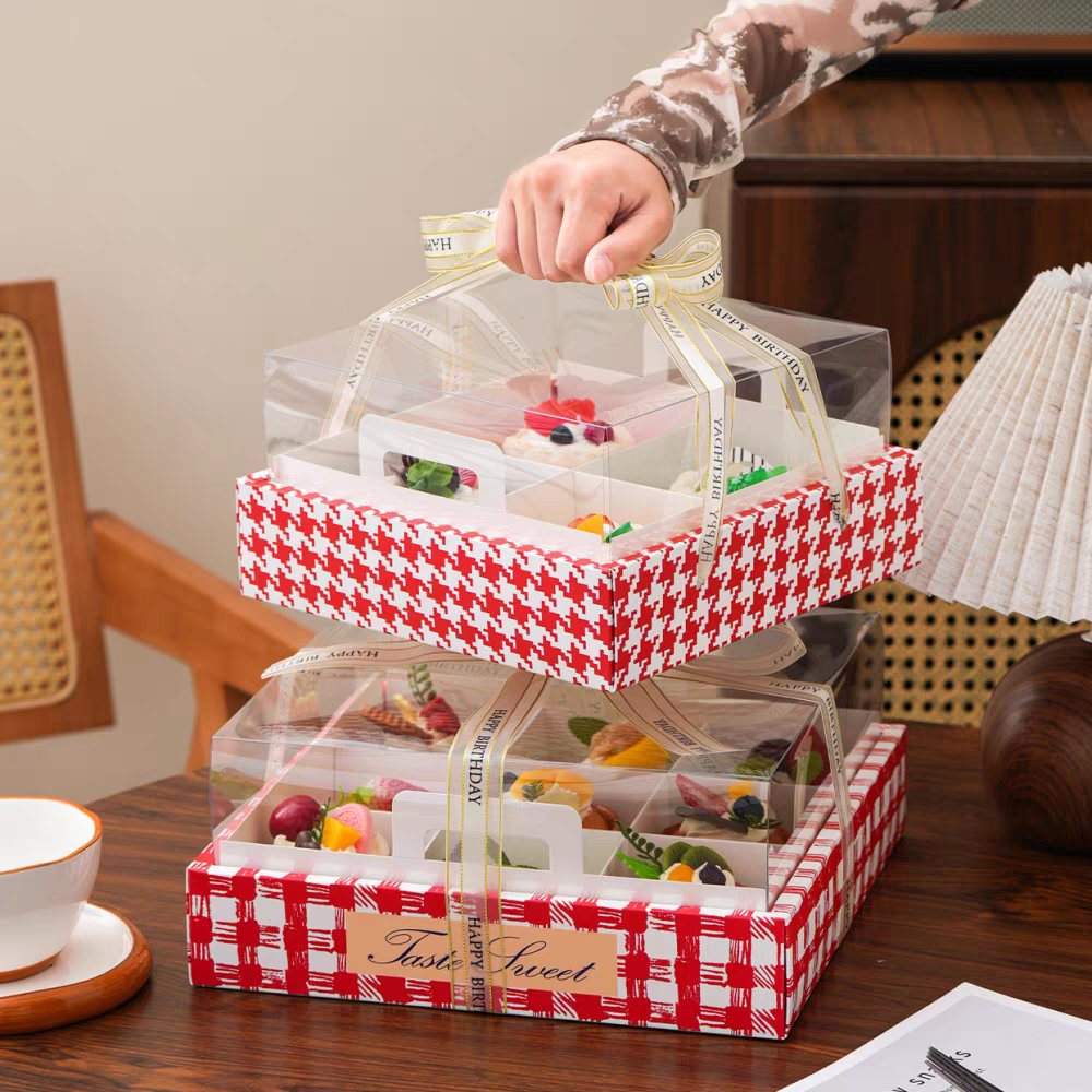 Houndstooth 9-Cupcake Box-4