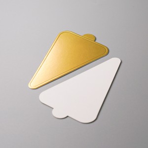 Mini triangle gold cake board manufacturer  Sunshine (3)