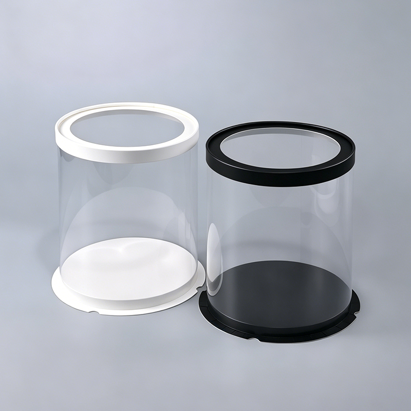 Round Transparent Cake Box (3)