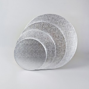 Silver Round Cake Board (6)