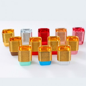 Square Foil Rimmed Cups-1
