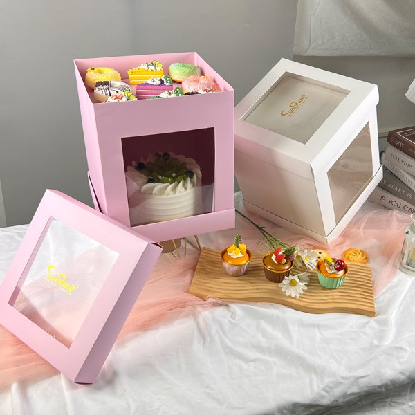 Cookie cake box