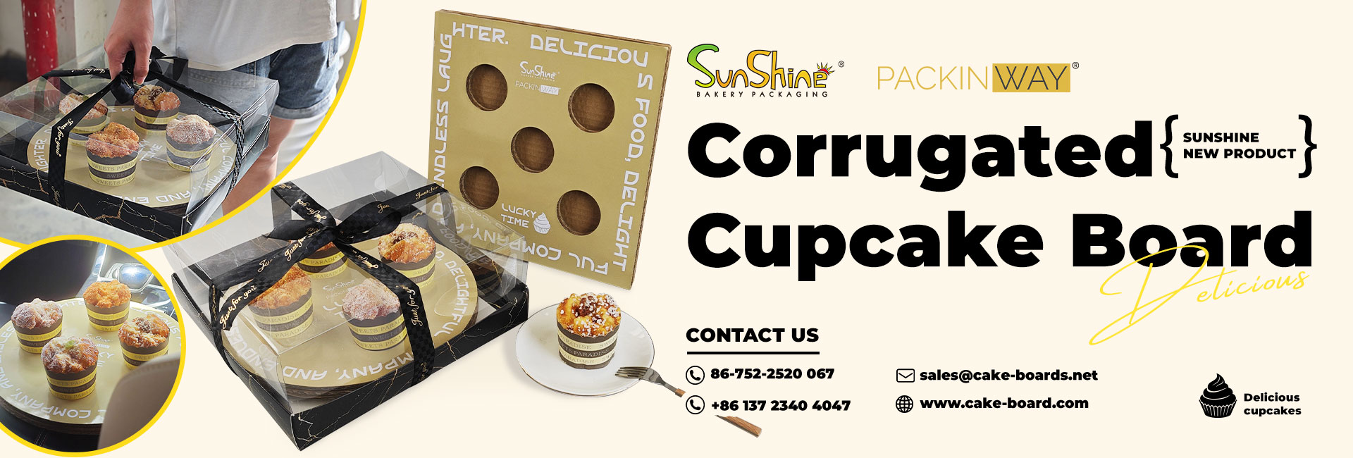 cake board with hole