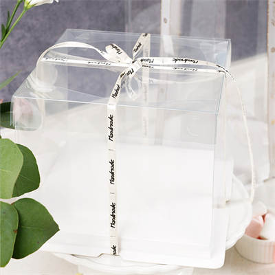 clear cake box transparent supplier