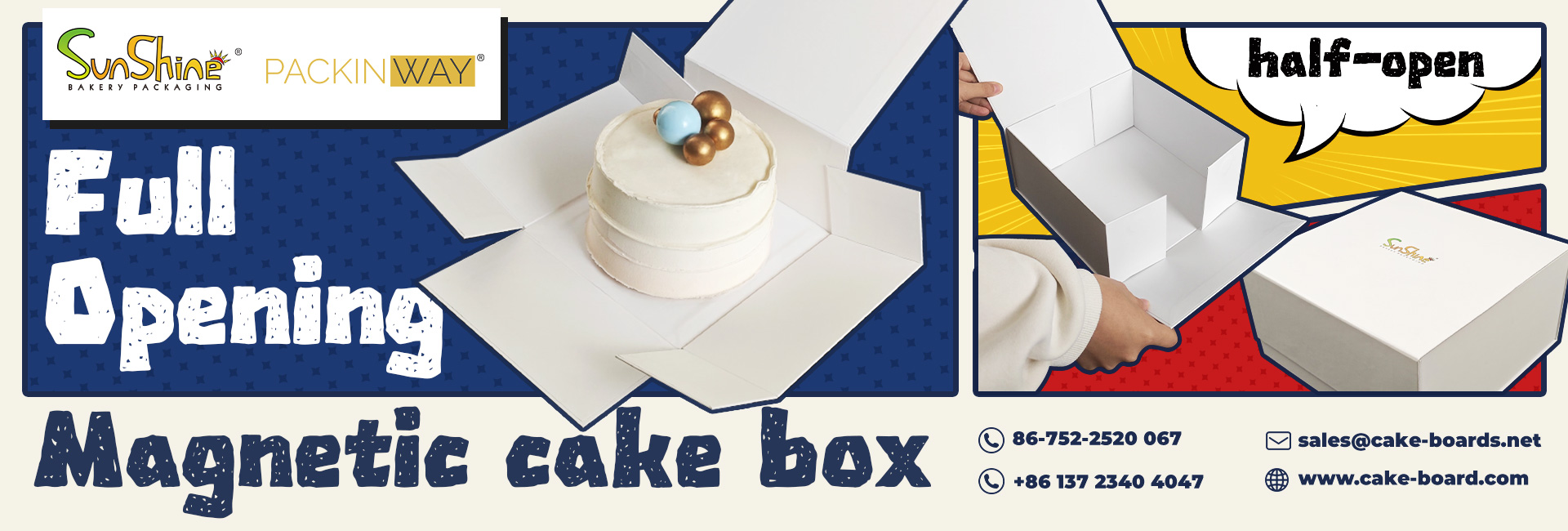 full-opening-magnetic-cake-box
