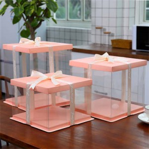 गुलाबी केक बॉक्स (16)